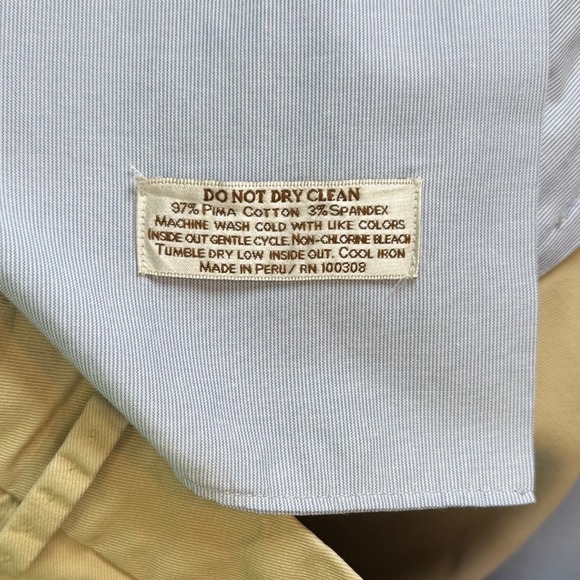 PETER MILLAR Soft Touch, Flat Front Trouser, ME0B48, 38X32 - Picture 6 of 8